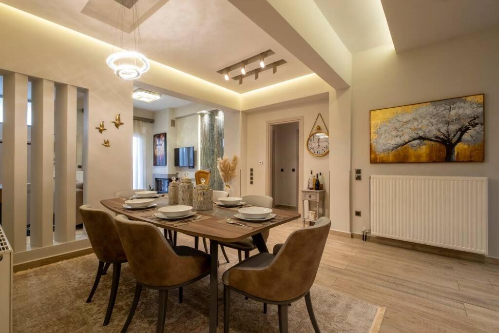 Maison De Luxx A10, Cozy Apartment With Garden In Larissa Exterior foto